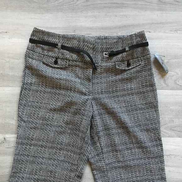 Worthington Plaid Tweed Trousers - Picture 2 of 5